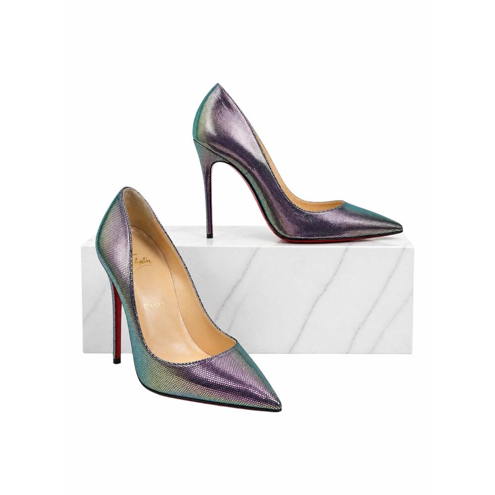Christian Louboutin Tissu Scarabe So Kate 120 Pump Digitale Size 39 - Picture 2 of 15